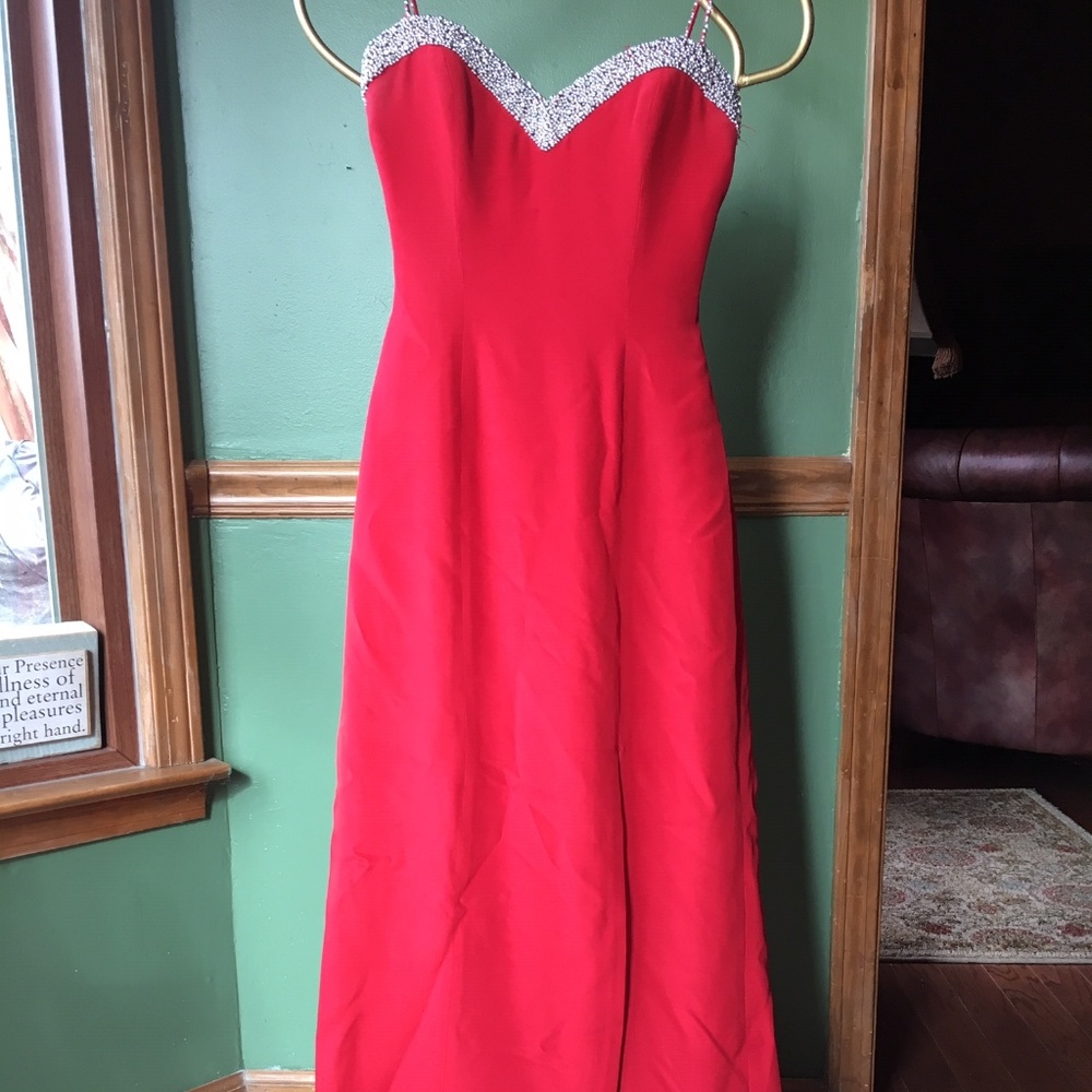 Red Prom + Pageant Gown